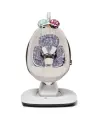Электронная кресло-качалка 4moms Mamaroo NEW со вкладышем (Silver / Grey Plush)