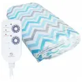 Электроодеяло двухзонное EcoSapiens Zaggy, S417, разноцветный, 145x180