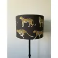 Абажур для торшера или настольной лампы Гепард с анималистичным принтом, диаметр 35 см