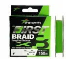 Шнур плетеный Intech First Braid PE X8 150m Green #0.4 (10lb / 4.54kg)