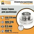 Конус Термо КТ-Р 316, 0,5/304 D120/220 М с хомутом