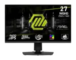 MSI 27 Монитор MAG 275QPF X30,2K,300Hz, HDR400,0.5ms(GTG), черный
