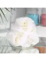 Мыльные розочки, белые, набор 6 шт.