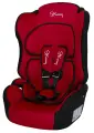 Автокресло NEW 513 мони (Lux, рубиновый-черный) вкладышем 1-2-3 9-36кг Stiony