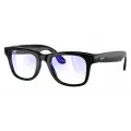 Умные очки экшн-очки с камерой Ray Ban WAYFARER Shiny Black/Clear (черный/прозрачный) RW4008 (размер M/L)