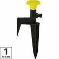 Karcher CS 90 осциллирующий дождеватель для полива, штырь, охват 64 м², садовый полив