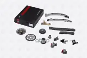 Комплект ГРМ Toyota 2TR-FE (2-цепи+ натяжители+ успокоители, звездочки КВ/РВ)(13506-75050,13507-7503 United Motors арт. 43-CD.