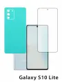 Комплект 2 шт. Защитная пленка 360 градусов для Galaxy S10 Lite, виниловая пленка, пленка на самсунг