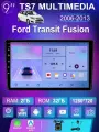 Штатная магнитола TS-7 для Форд транзит фьюжн/Ford Transit Fusion 2006-2013 (4 ядер, 2/32 ГБ, wifi, Gps, carplay и android auto)
