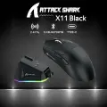 ATTACK SHARK Мышь беспроводная X11, черный