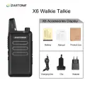 Портативная рация Zastone X6 400-470 МГц 16 каналов, Add Kit 1