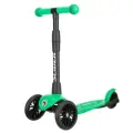 Самокат трехколесный Slider Start, складной, цвет: зеленый, размер: 57x25x66 см, в к 57,5x17x25 см