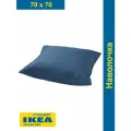 Наволочка 70х70 ульвидоро (икеа ULLVIDE) темно-синий поплин, лиоцелл KL-30500303