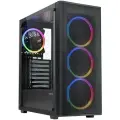 Корпус Xastra A300 4FRGB, черный