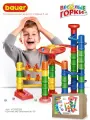 Динамический конструктор Bauer Веселые горки, для детей от 3-х лет, 60 деталей, STEM