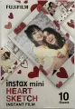 Картридж для фотоаппарата Fujifilm Colorfilm Instax Mini. Дизайнерская серия Heart Sketch