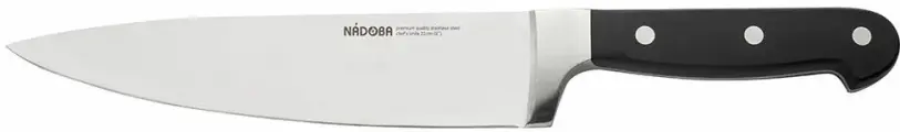 Нож кухонный NADOBA, ARNO, поварской, шеф нож, длина лезвия 20 см