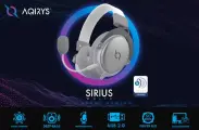 Игровые проводные наушники AQIRYS Sirius White