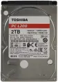 Жесткий диск 2.5 Toshiba L200 2ТБ, SATA III, 128 Mb, 5400 rpm (HDWL120UZSVA)