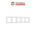 Рамка на 5 постов Werkel Hammer W0052401, цвет белый