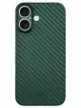 Чехол Air Carbon для iPhone 16, зеленый