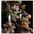 Гирлянда электрогирлянда новогодняя светодиодная Neon-Night Свечи 50 LED 10м, теплое белое свечение