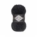 Пряжа для вязания ALIZE 'SUPERLANA MIDI' 100гр. 170м (25% Шерсть - 75% Акрил) (800 антрацитовый жаспе), 5 мотков
