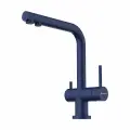 Смеситель для кухни OMOIKIRI Nagano-IB с подключением фильтра / indigo blue