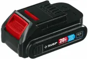 ЗУБР T7, 20 В, 2.0 А·ч, аккумуляторная батарея, Профессионал (ST7-20-2)