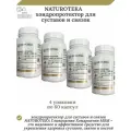 Хондропротектор для суставов и связок NATUROTEKA Глюкозамин Хондроитин MSM, 60 капсул по 500 мг, 4 упаковки