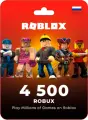 Пополнение счета Roblox на 4500 Robux / Код активации Робуксы / Подарочная карта Роблокс / Gift Card (Россия)