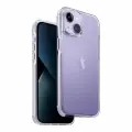 Чехол Uniq Combat для iPhone 14 Plus, прозрачный/фиолетовая вставка