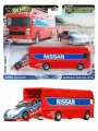 HRV44 Hot Wheels Premium Car Culture машинка металлическая игрушка коллекционная масштабная модель премиальная Team Transport Euro Hauler & 94 Nissan 300ZX GTS 2 шт.