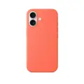 Чехол силиконовый Магсейф для iPhone 16 Tangerine, Silicone case Магсейф для айфон 16 - Мандариновый