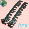 Юбка с ножом (фартук, кожух защитный) защитного кожуха комплект 2шт. мотокосы, бензокосы, триммер 26/ 33/ 43/ 52 завод
