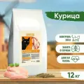 Сухой корм STATERA для взрослых кастрированных котов и стерилизованных кошек с курицей (12 кг)