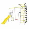 Спортивно-игровой комплекс Romana Богатырь, качели фанерные 103.07.06 серый/жёлтый