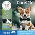 Сухой корм для щенков и беременных собак мелких пород Pro-Nutrition Flatazor Pure Life Puppy Mini/Medium с рыбой Франция, 12кг