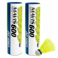 Пластиковые воланы для бадминтона Yonex Mavis 600 (Middle, 2 тубы)