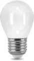 Лампа светодиодная Gauss Filament 105202209-D 9Вт цок: E27 шар 220B 4100K св. свеч. бел. нейт. (упак:10шт)