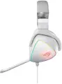 Проводные наушники ROG Prism White Limited Edition Gaming Headset, с микрофоном, цвет белый