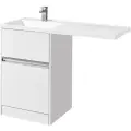 Тумба с раковиной Акватон Лондри 60 R, под стиральную машину
