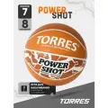 Мяч баскетбольный TORRES Power Shot B32087, размер 7