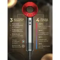 Фен для волос Sencicimen Hair Dryer HD15 ( Профессиональный, с ионизацией ) Красный NEW Модель