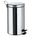 Ведро для мусора 3 л WasserKRAFT K-633NICKEL