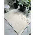Коврик для ванной Natali's Carpets, акрил, 100x150см, нескользящий, бежевый, Турция