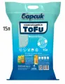 Натуральный комкующийся наполнитель для кошачьего туалета TOFU Барсик Морской бриз 15л