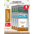 FARMINA VET LIFE FELINE DIABETIC для взрослых кошек при сахарном диабете (2 кг х 4 шт)