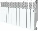 Радиатор биметаллический Royal Thermo Revolution 350 12 секций белый