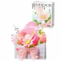 Конструктор Wonder Moon Цветы в конверте - розовые (мини детали) 804223